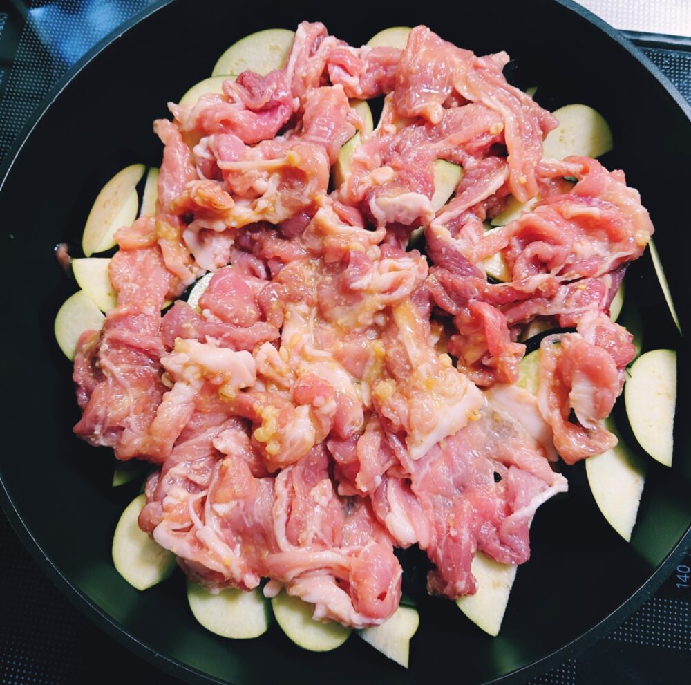 【簡単おつまみレシピ】豚肉とナスの味噌炒め