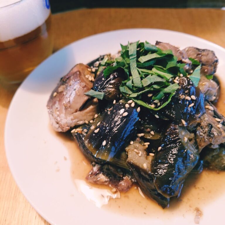 【簡単レシピ】サバ水煮缶とナスの とろうま煮